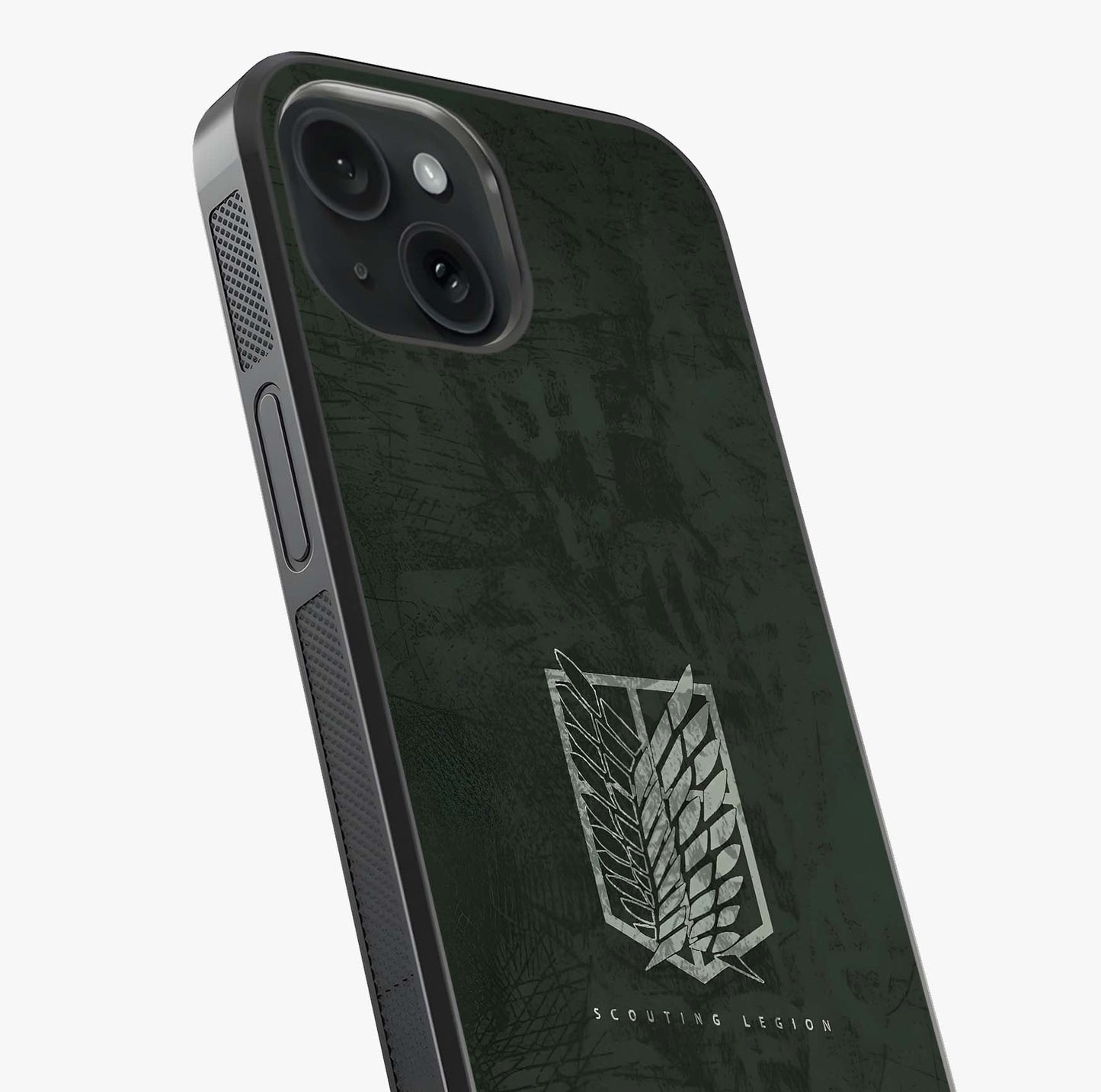 Wings Of Freedom Glass Case captured at a warm angle highlighting gloss, texture and premium glass finish.