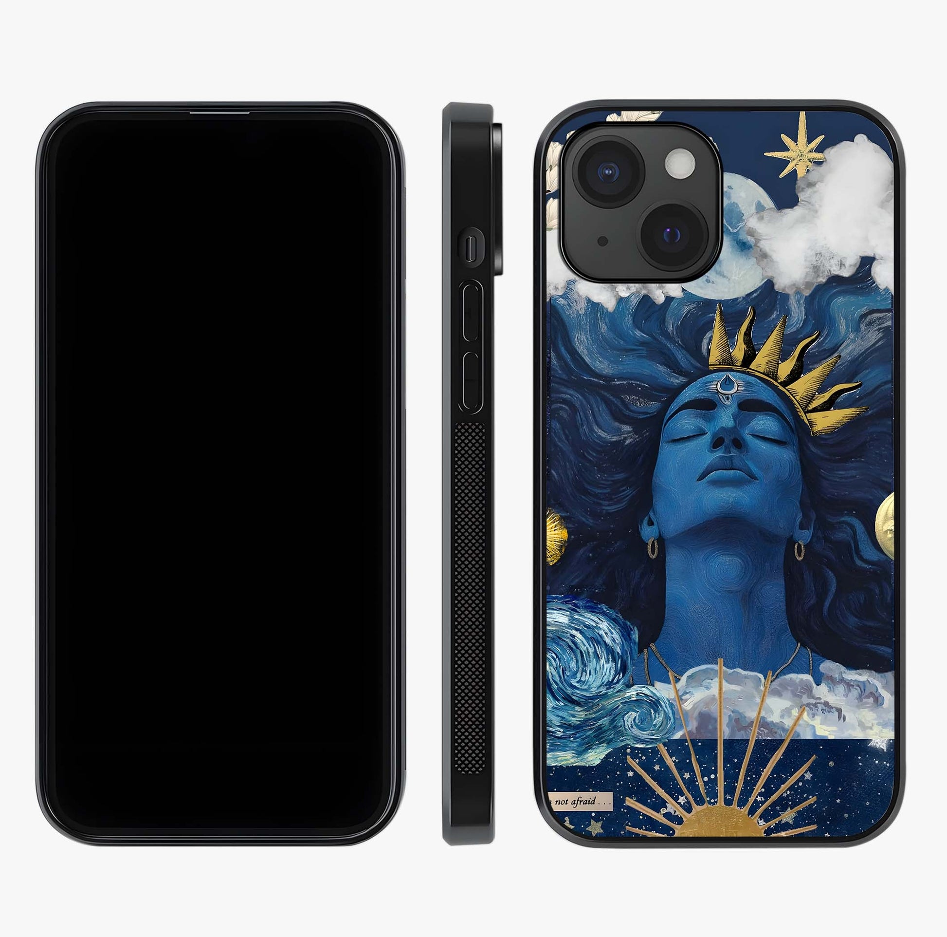 Aesthetic Lord Shiva Glass Case displayed upright for full design visibility and premium finish.