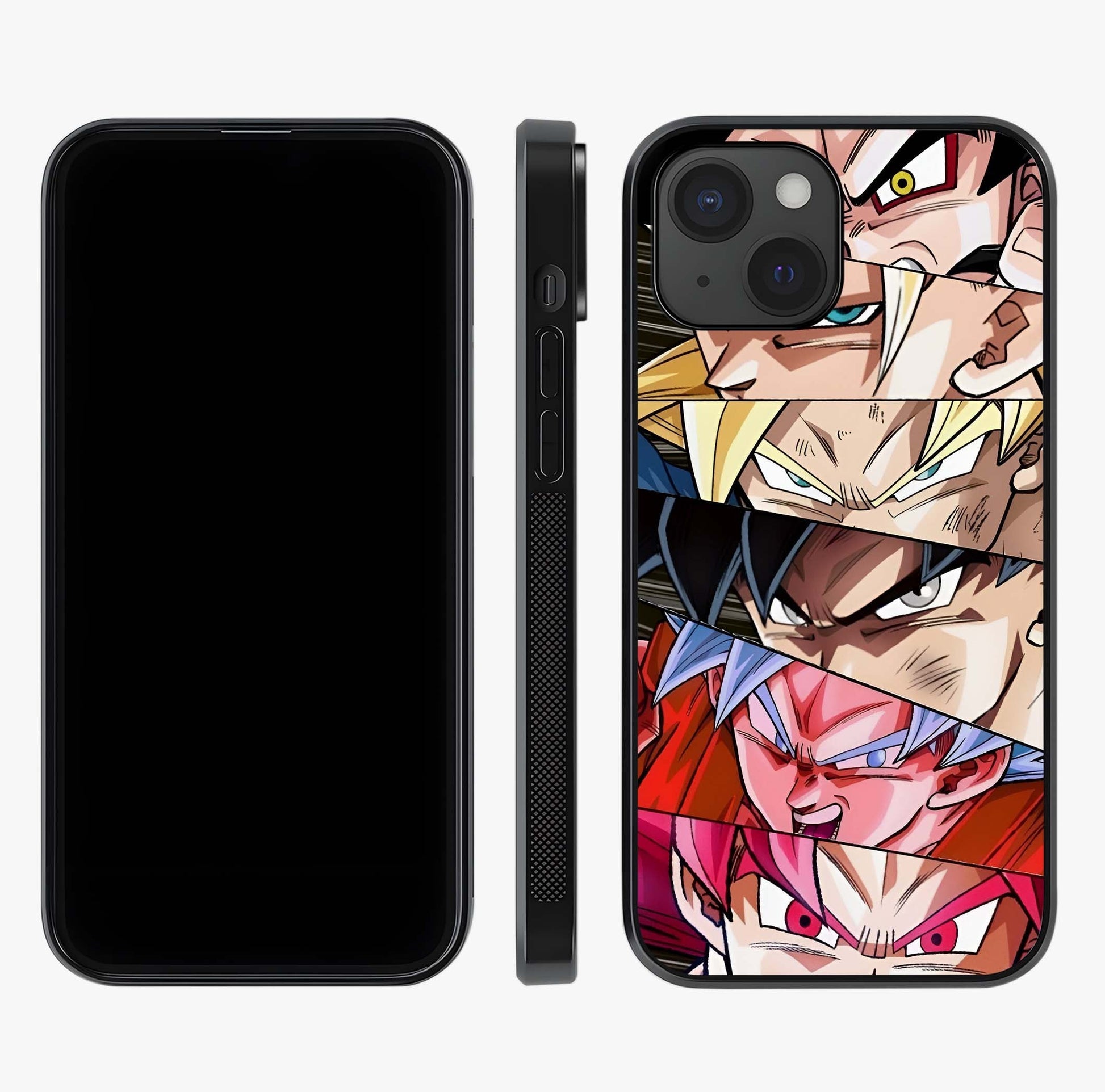 Anime Character Glass Case displayed upright for full design visibility and premium finish.