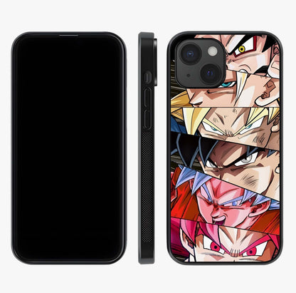 Anime Character Glass Case displayed upright for full design visibility and premium finish.