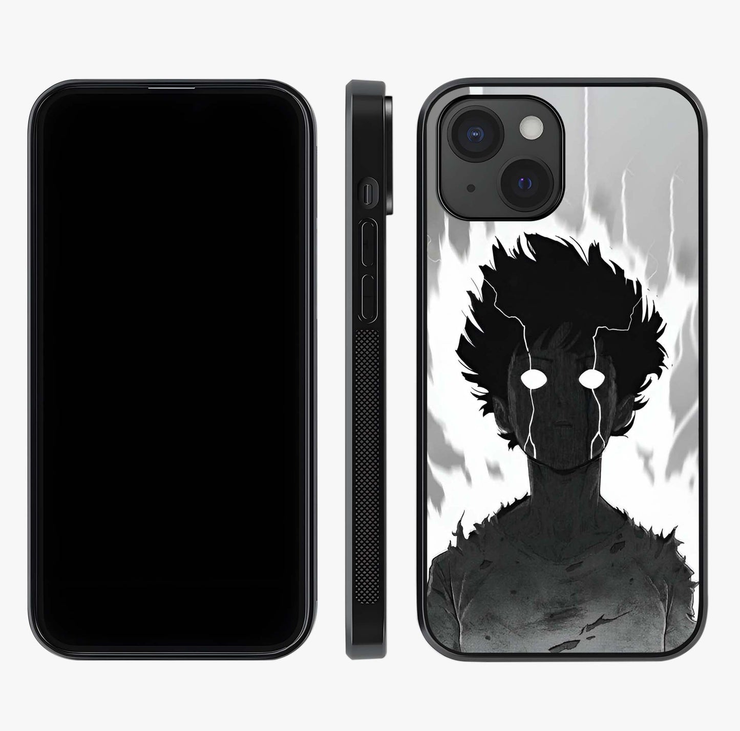 Awakened Inner Rage Glass Case displayed upright for full design visibility and premium finish.