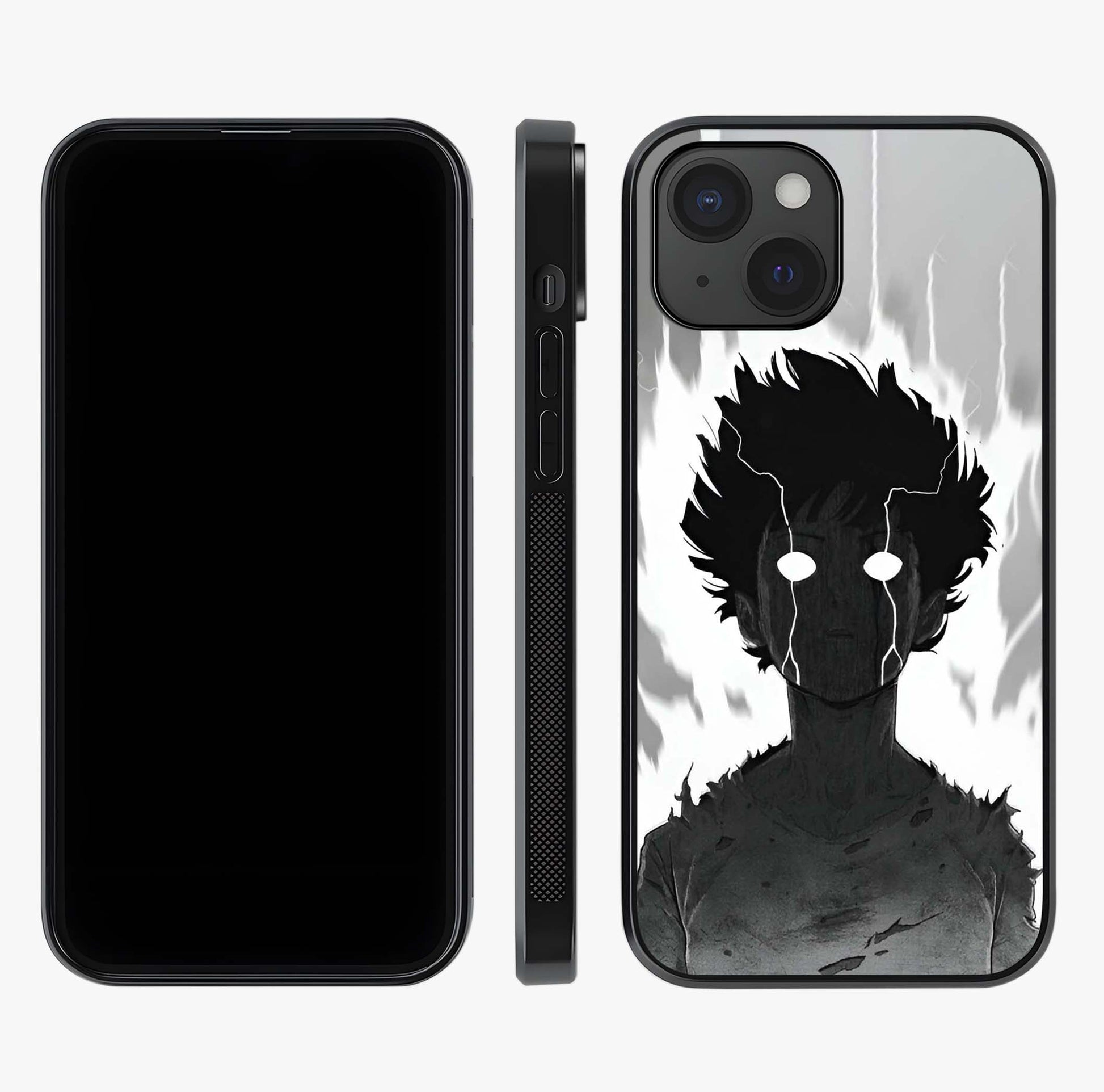 Awakened Inner Rage Glass Case displayed upright for full design visibility and premium finish.