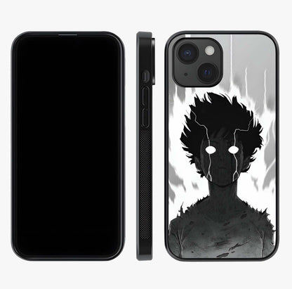 Awakened Inner Rage Glass Case displayed upright for full design visibility and premium finish.