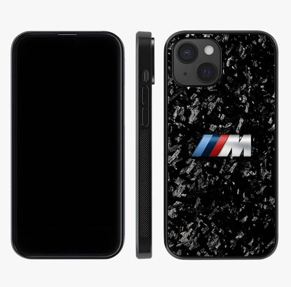 Carbon Speed Mark Glass Case displayed upright for full design visibility and premium finish.