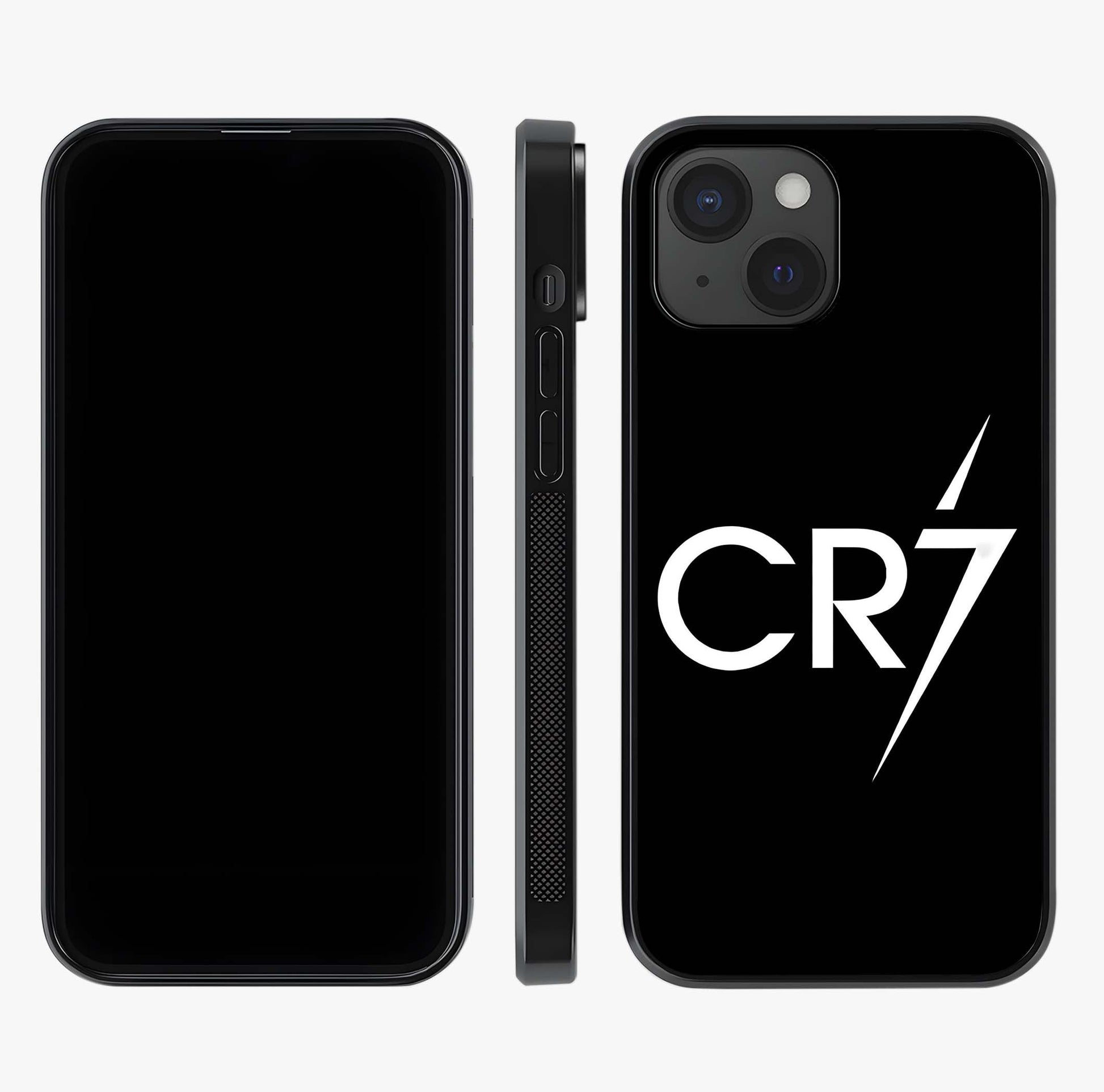 Cr7 Elite Strike Glass Case displayed upright for full design visibility and premium finish.