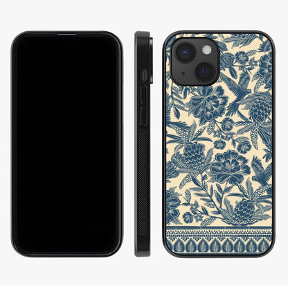 Heirloom Wild Bloom Glass Case displayed upright for full design visibility and premium finish.