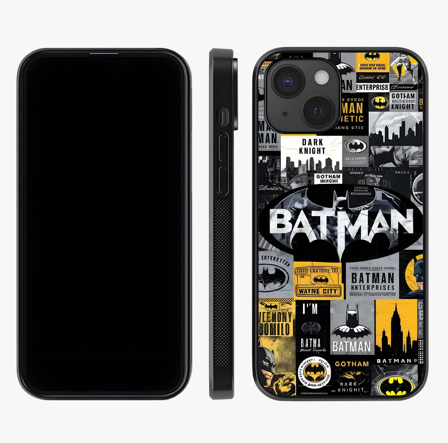Knight Gotham Rise Glass Case displayed upright for full design visibility and premium finish.