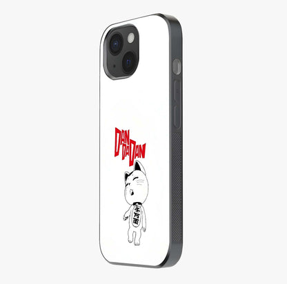 Playful Spirit Charm Glass Case photographed in natural light showing reflective finish and design depth.