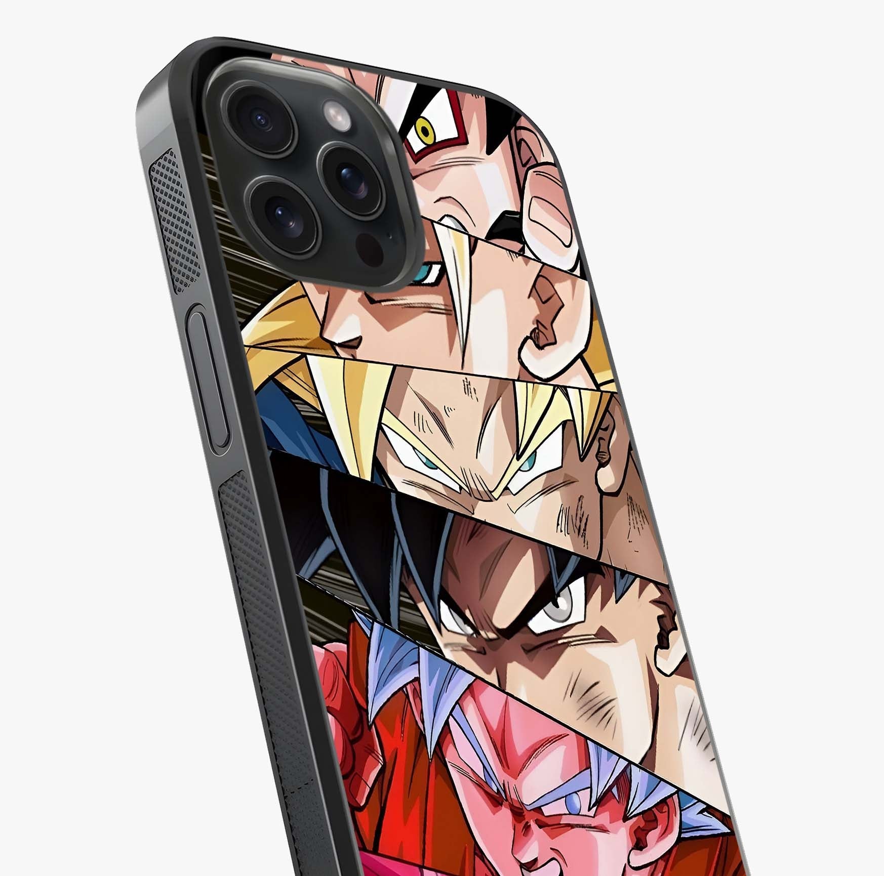 Anime Character Glass Case captured at a warm angle highlighting gloss, texture and premium glass finish.