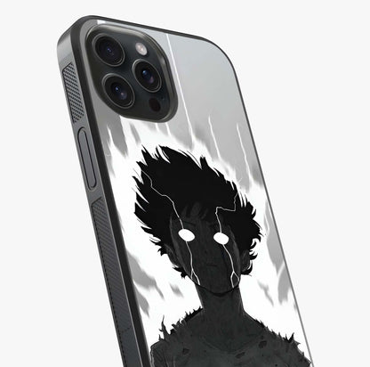Awakened Inner Rage Glass Case captured at a warm angle highlighting gloss, texture and premium glass finish.