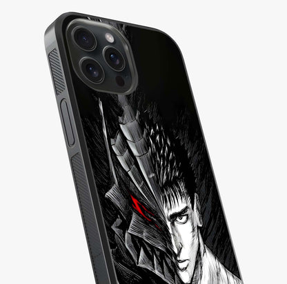 Berserker Blood Oath Glass Case captured at a warm angle highlighting gloss, texture and premium glass finish.