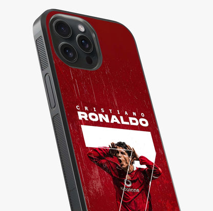 Goal Celebration Legacy Glass Case captured at a warm angle highlighting gloss, texture and premium glass finish.