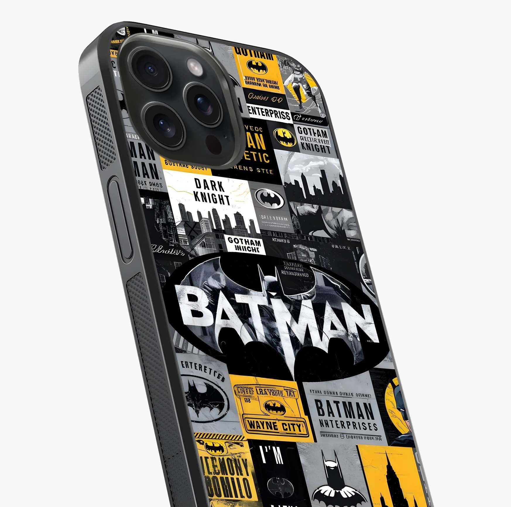 Knight Gotham Rise Glass Case captured at a warm angle highlighting gloss, texture and premium glass finish.