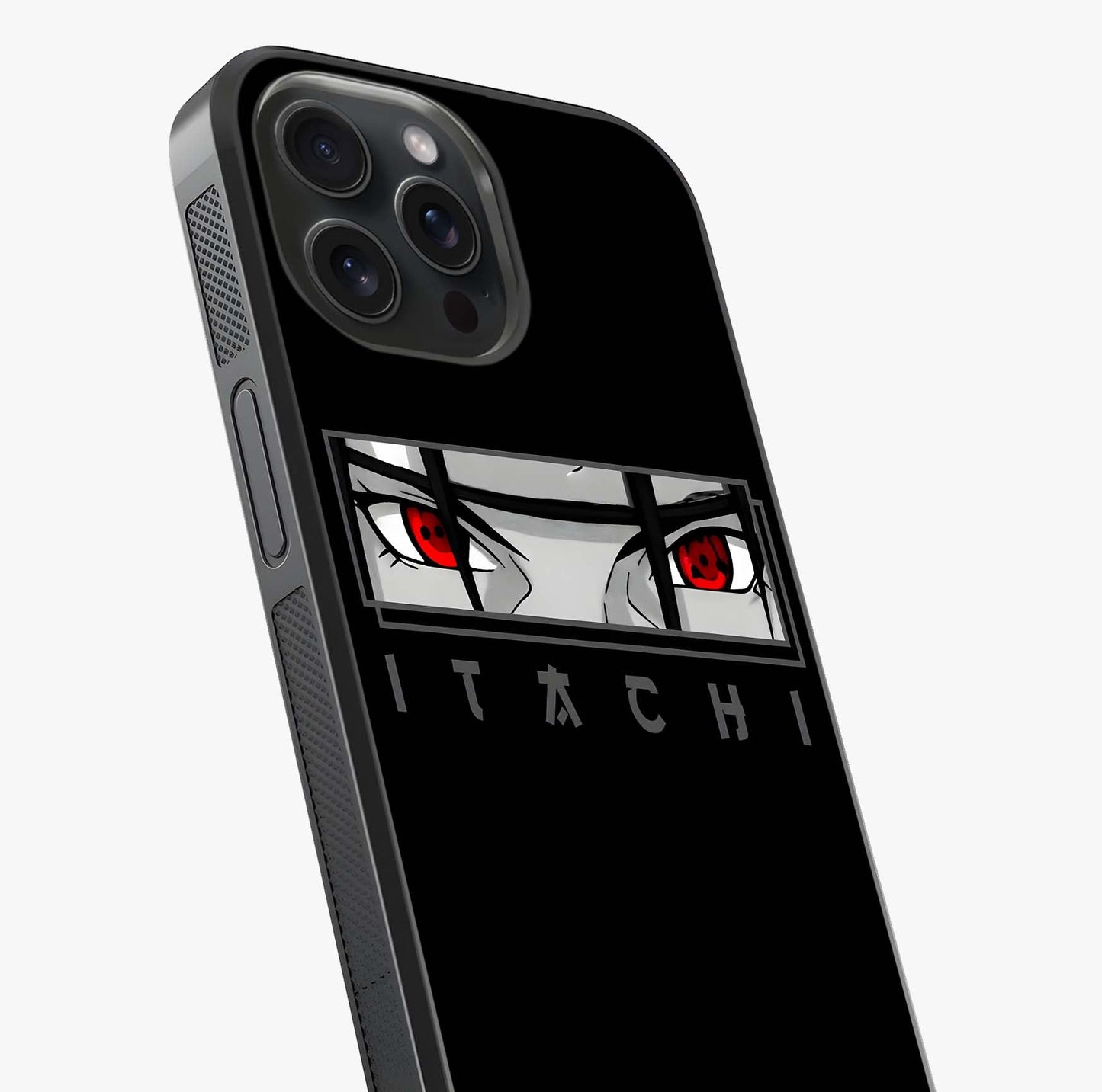 Scarlet Gaze Dominance Glass Case captured at a warm angle highlighting gloss, texture and premium glass finish.