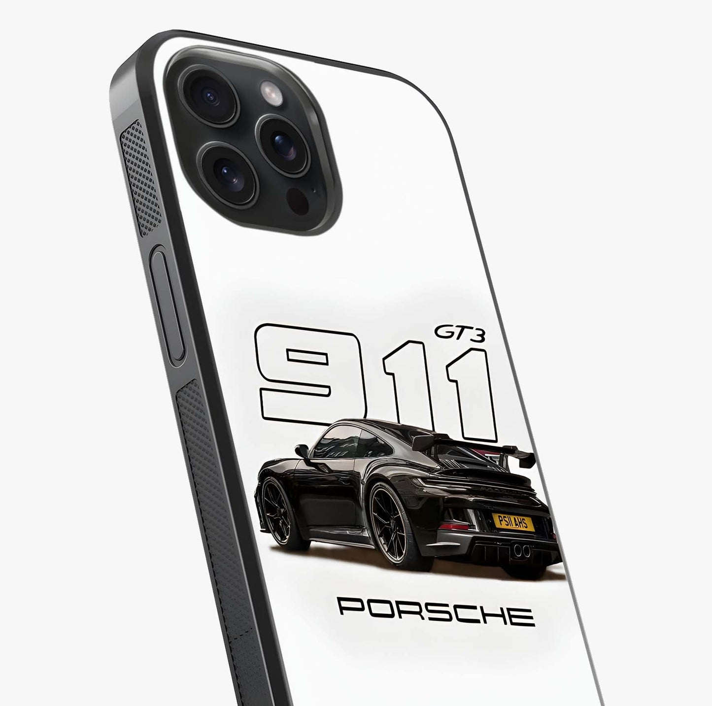 Turbo Legacy Icon Glass Case captured at a warm angle highlighting gloss, texture and premium glass finish.