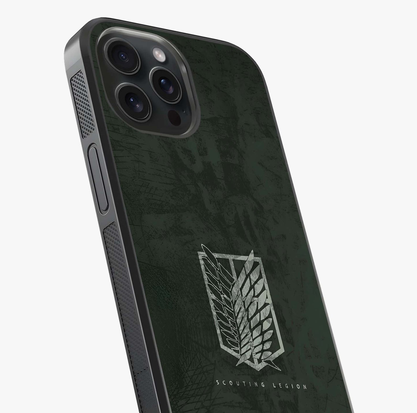 Wings Of Freedom Glass Case captured at a warm angle highlighting gloss, texture and premium glass finish.