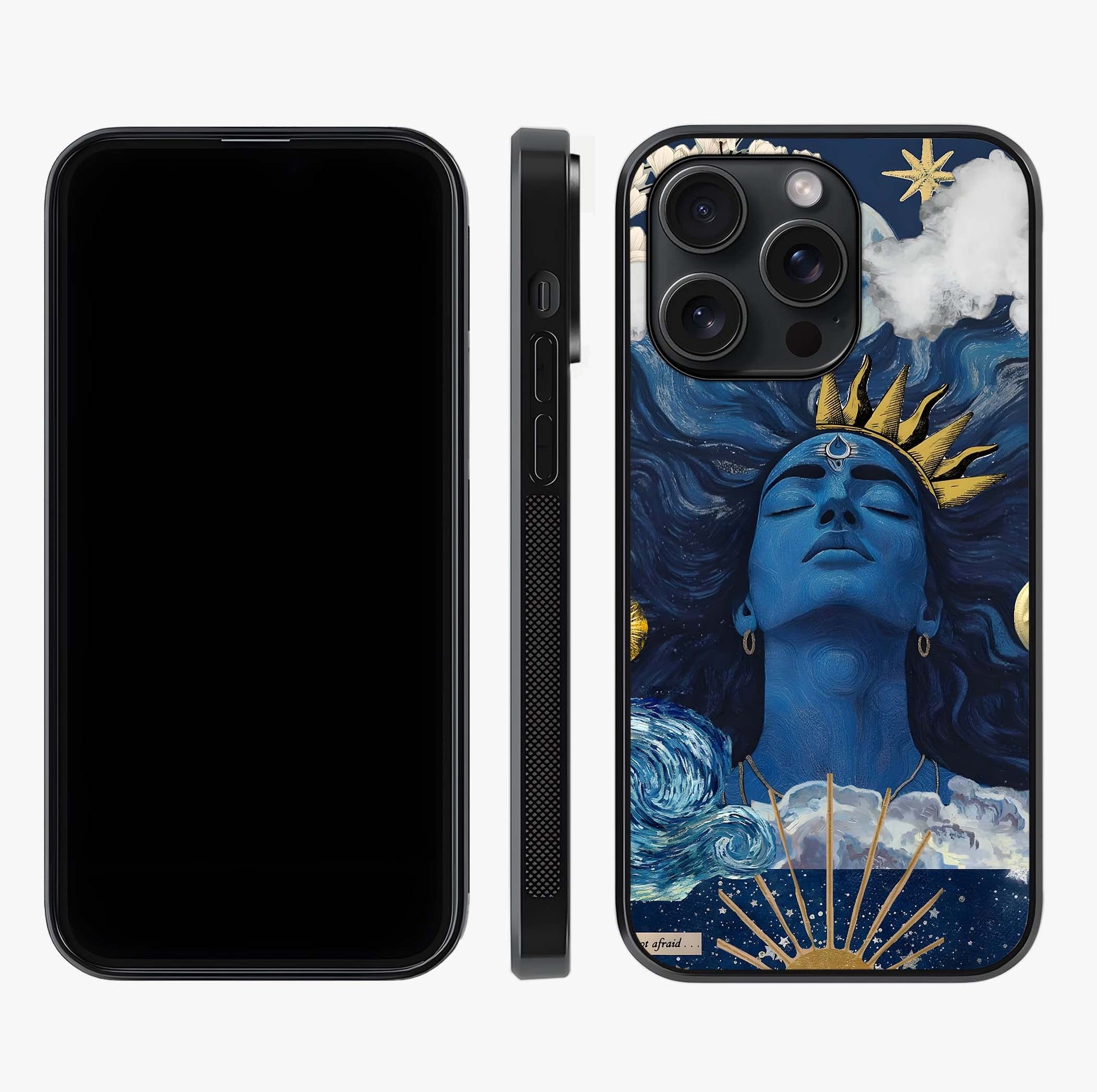 Aesthetic Lord Shiva Glass Case displayed upright for full design visibility and premium finish.