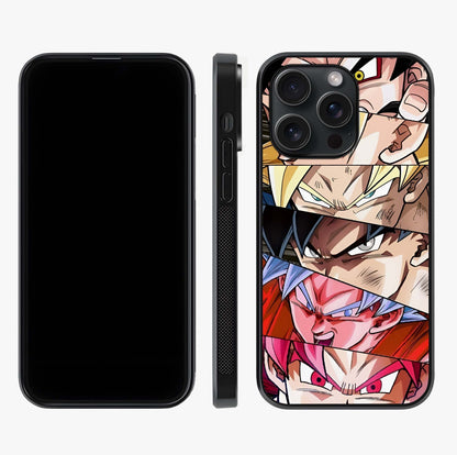 Anime Character Glass Case displayed upright for full design visibility and premium finish.