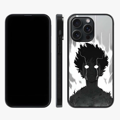 Awakened Inner Rage Glass Case displayed upright for full design visibility and premium finish.