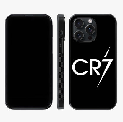 Cr7 Elite Strike Glass Case displayed upright for full design visibility and premium finish.