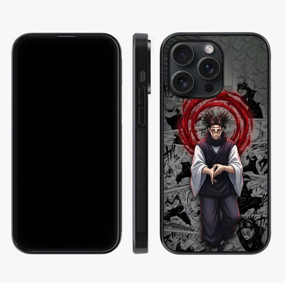Cursed Ritual Ascension Glass Case displayed upright for full design visibility and premium finish.