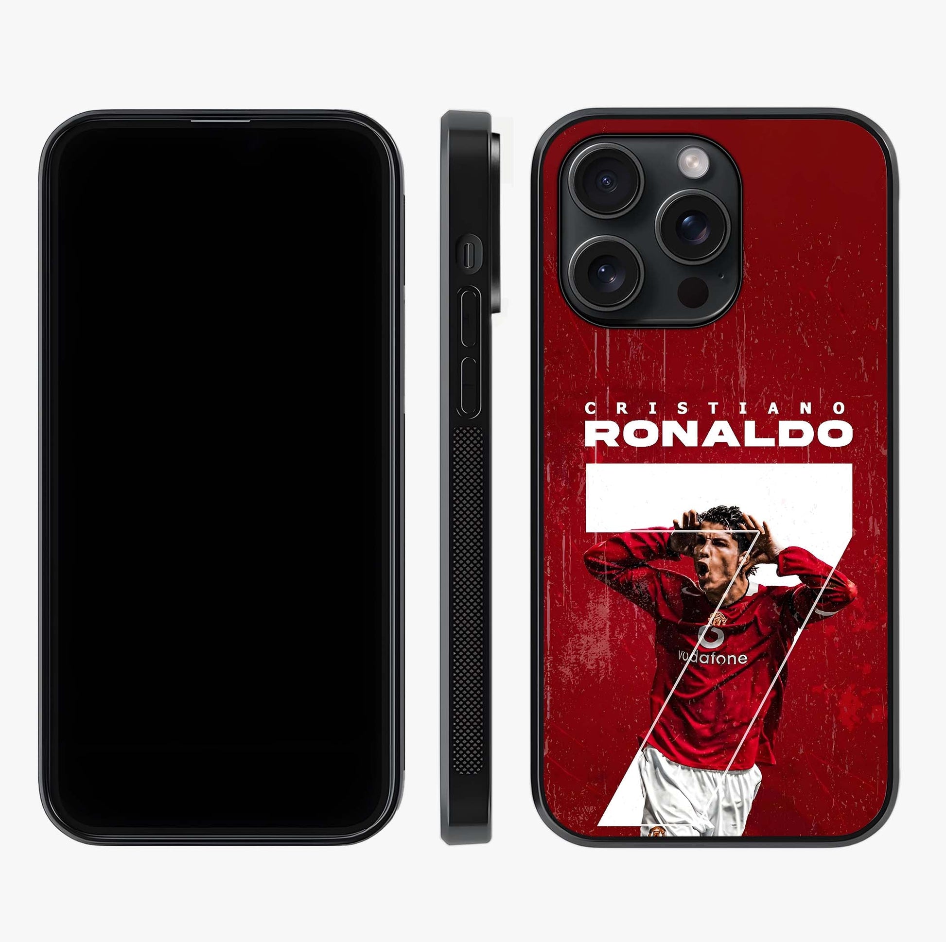 Goal Celebration Legacy Glass Case displayed upright for full design visibility and premium finish.