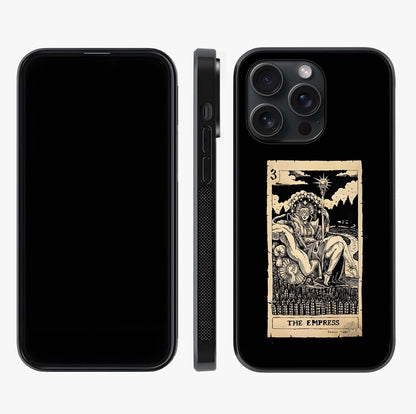 The Empress Glass Case displayed upright for full design visibility and premium finish.