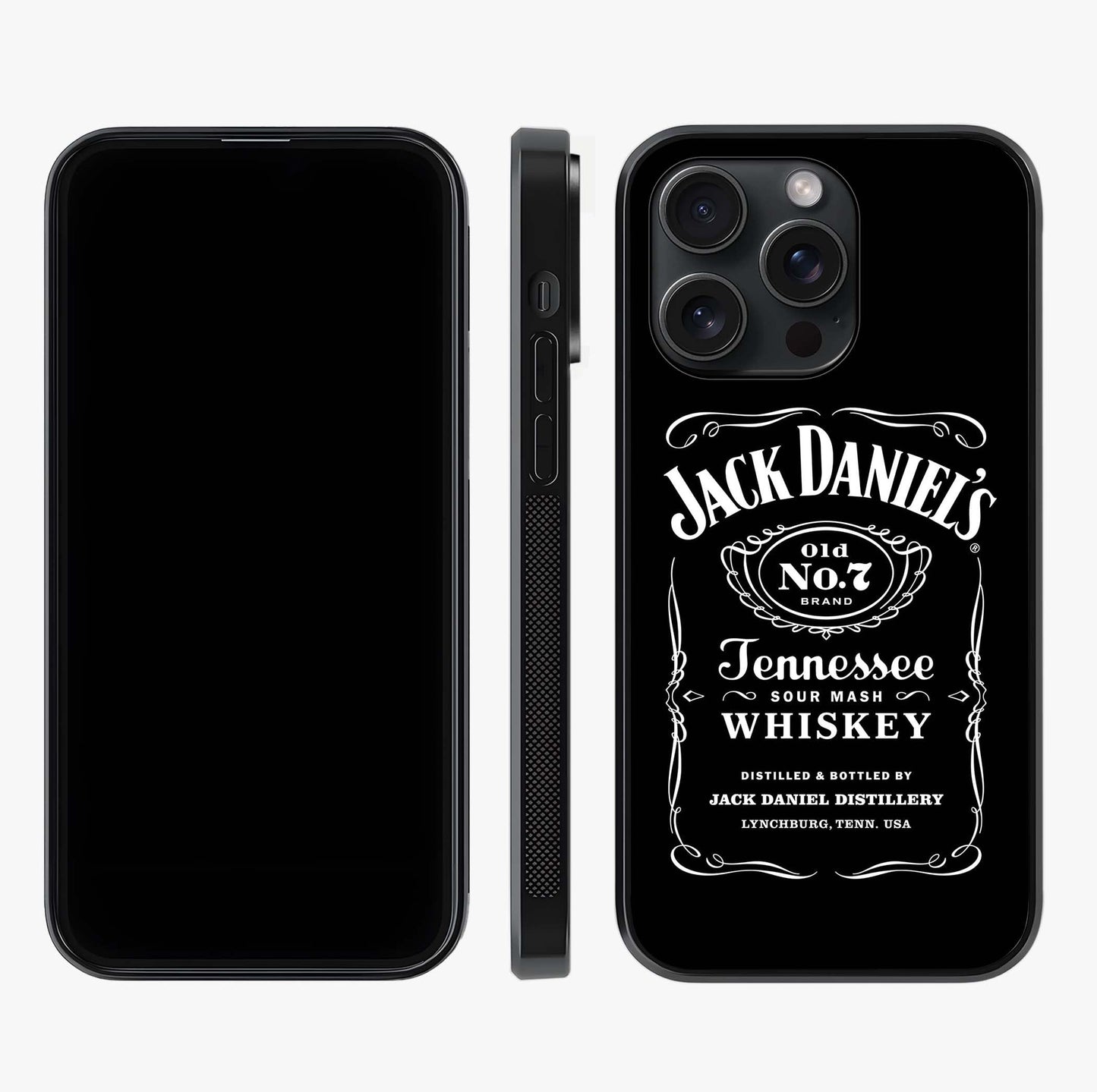 Vintage Whiskey Heritage Glass Case displayed upright for full design visibility and premium finish.
