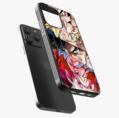 Anime Character Glass Case photographed in natural light showing reflective finish and design depth.