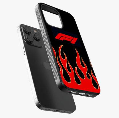 Fire F11 Glass Case photographed in natural light showing reflective finish and design depth.