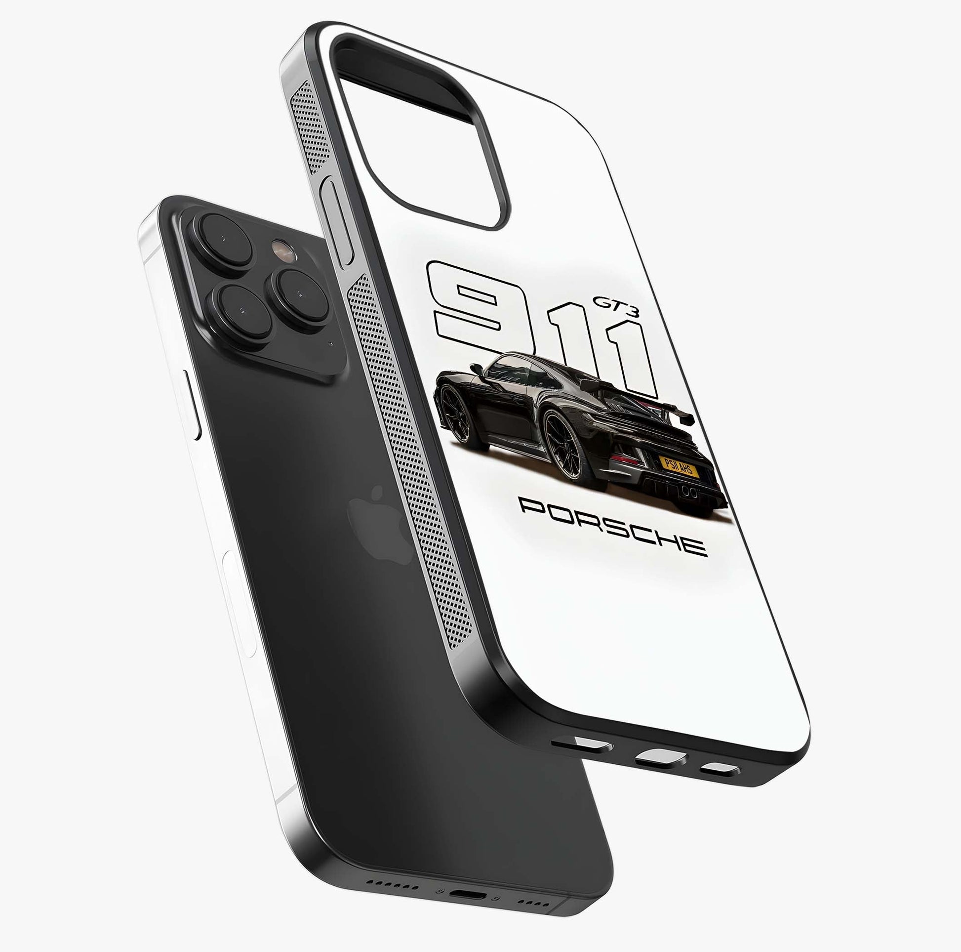 Turbo Legacy Icon Glass Case photographed in natural light showing reflective finish and design depth.