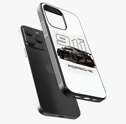 Turbo Legacy Icon Glass Case photographed in natural light showing reflective finish and design depth.