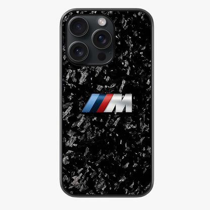 Carbon Speed Mark Glass Case showing full back design in clean flat view with glossy glass finish.