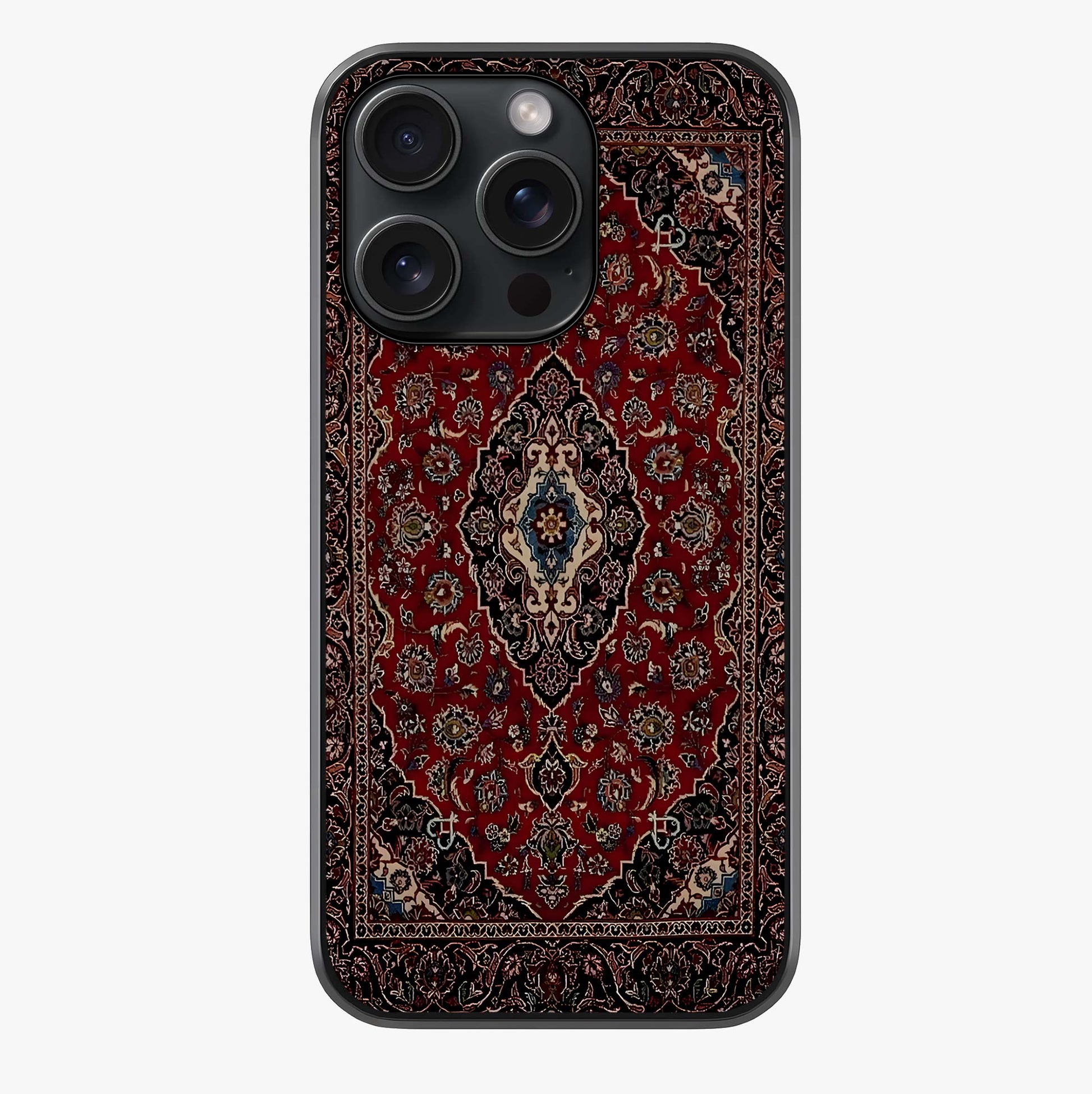 Heritage Carpet Royale Glass Case showing full back design in clean flat view with glossy glass finish.