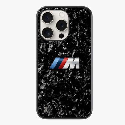 Carbon Speed Mark Glass Case showing full back design in clean flat view with glossy glass finish.