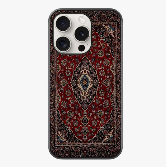 Heritage Carpet Royale Glass Case showing full back design in clean flat view with glossy glass finish.