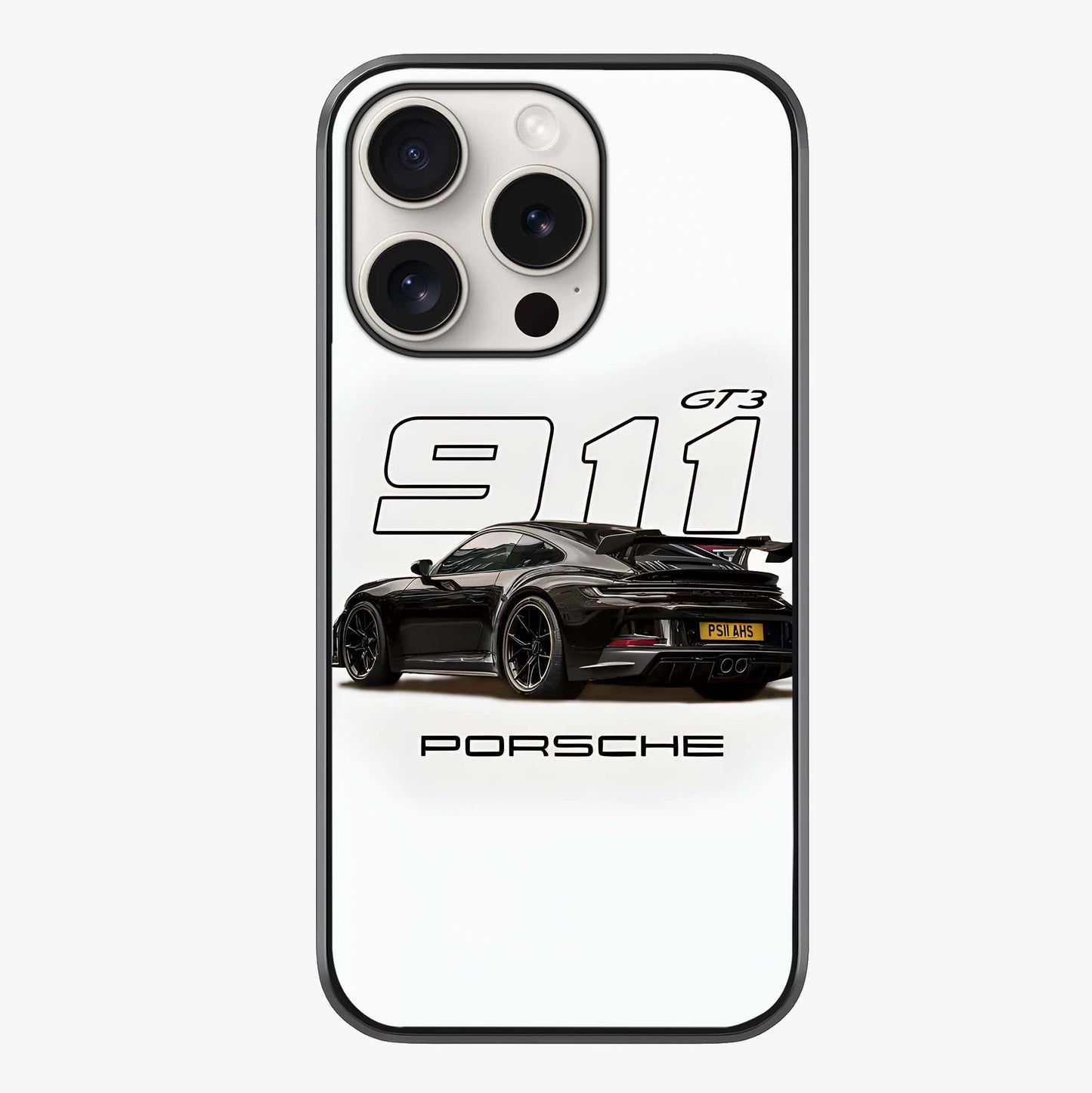 Turbo Legacy Icon Glass Case showing full back design in clean flat view with glossy glass finish.