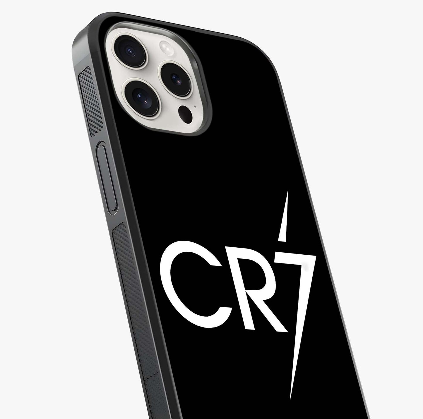 Cr7 Elite Strike Glass Case captured at a warm angle highlighting gloss, texture and premium glass finish.