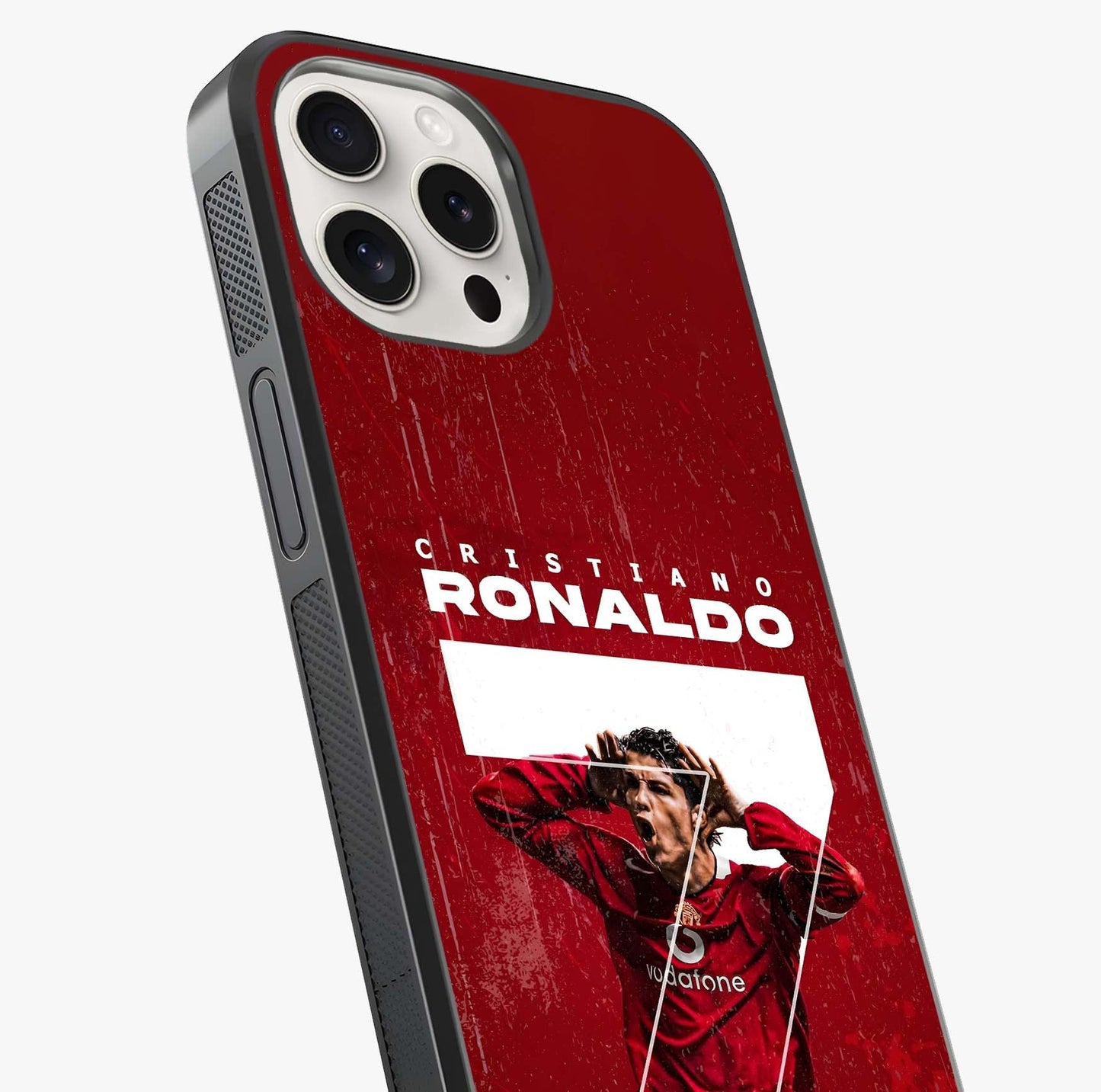 Goal Celebration Legacy Glass Case captured at a warm angle highlighting gloss, texture and premium glass finish.