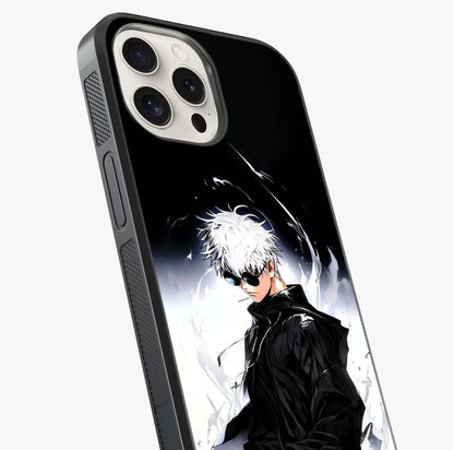 Limitless Shadow King Glass Case captured at a warm angle highlighting gloss, texture and premium glass finish.