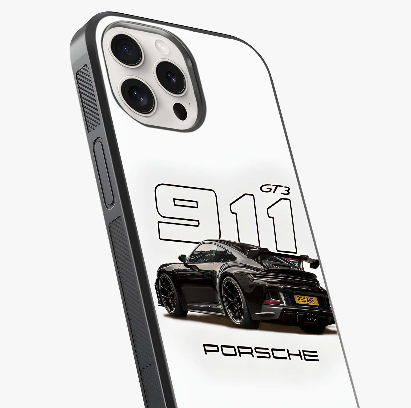 Turbo Legacy Icon Glass Case captured at a warm angle highlighting gloss, texture and premium glass finish.