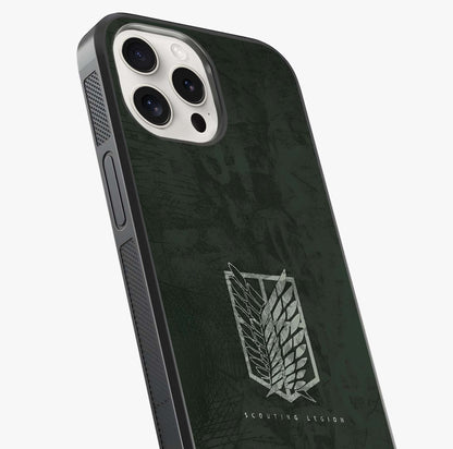 Wings Of Freedom Glass Case captured at a warm angle highlighting gloss, texture and premium glass finish.
