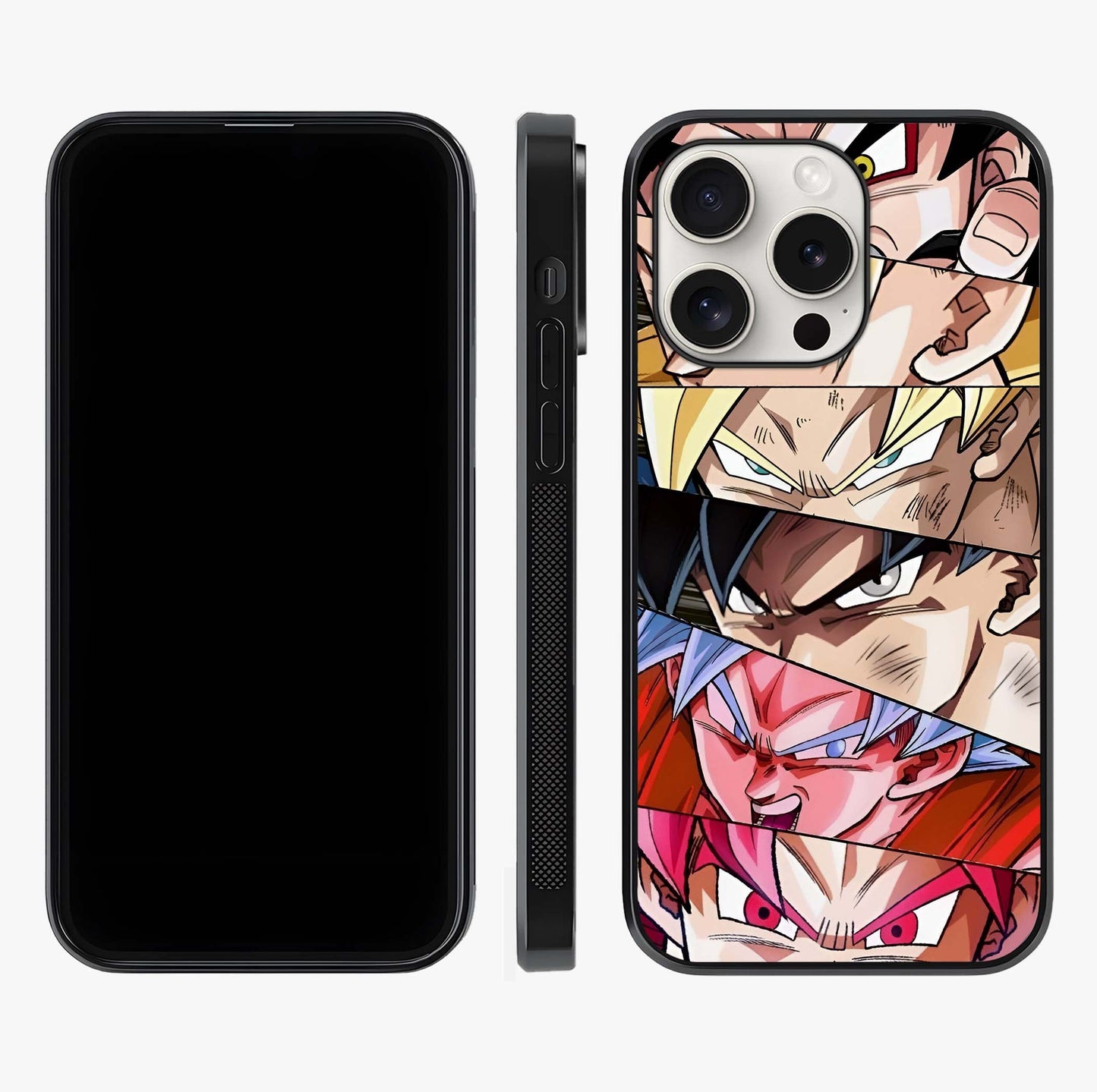 Anime Character Glass Case displayed upright for full design visibility and premium finish.