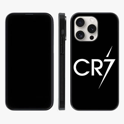 Cr7 Elite Strike Glass Case displayed upright for full design visibility and premium finish.