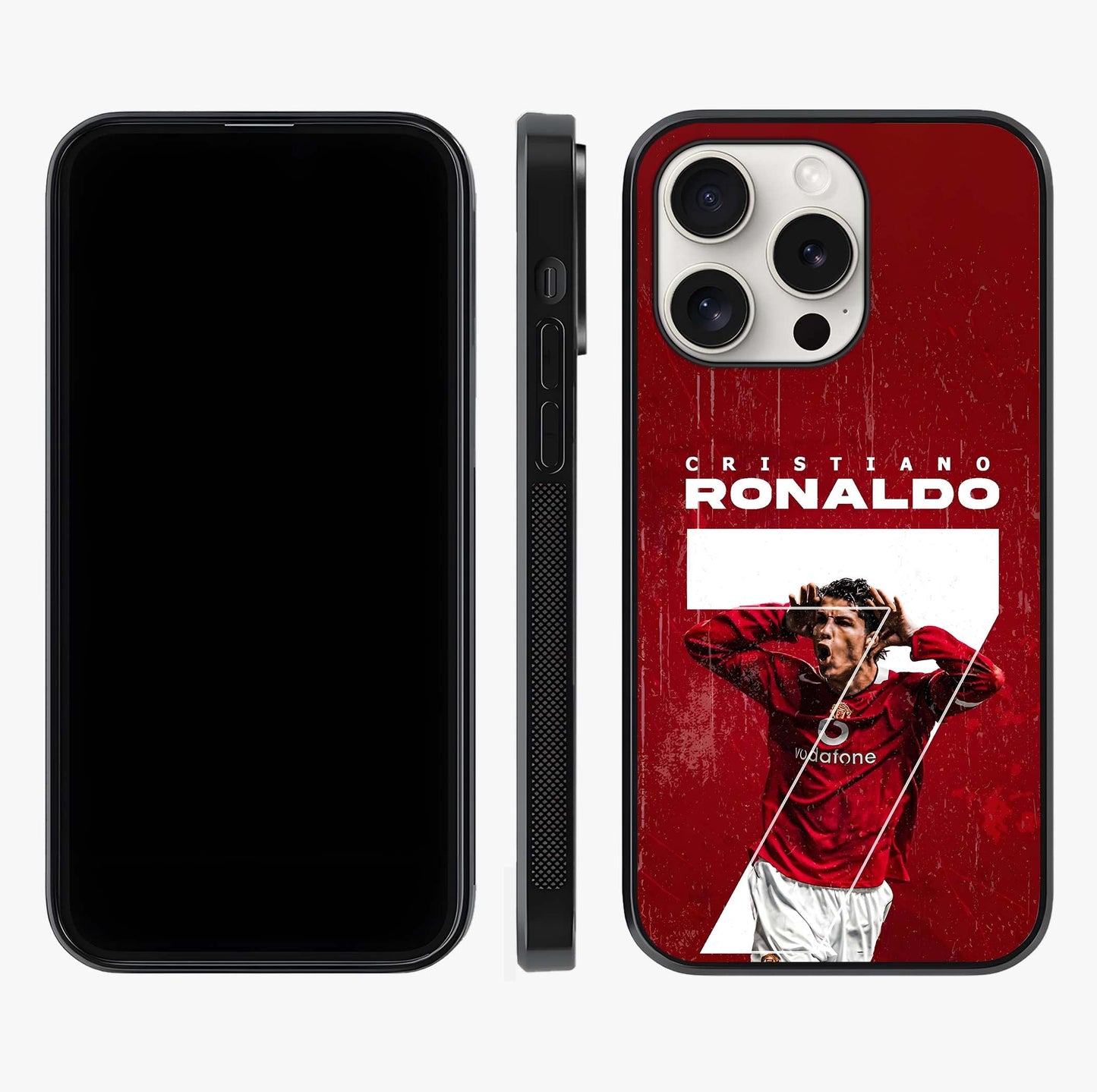 Goal Celebration Legacy Glass Case displayed upright for full design visibility and premium finish.