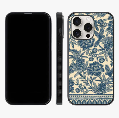 Heirloom Wild Bloom Glass Case displayed upright for full design visibility and premium finish.