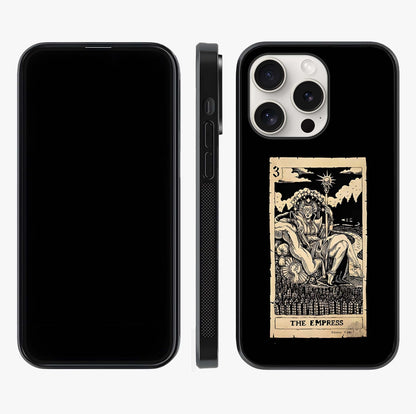 The Empress Glass Case displayed upright for full design visibility and premium finish.