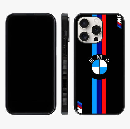 Turbo Bmw Beast Glass Case displayed upright for full design visibility and premium finish.
