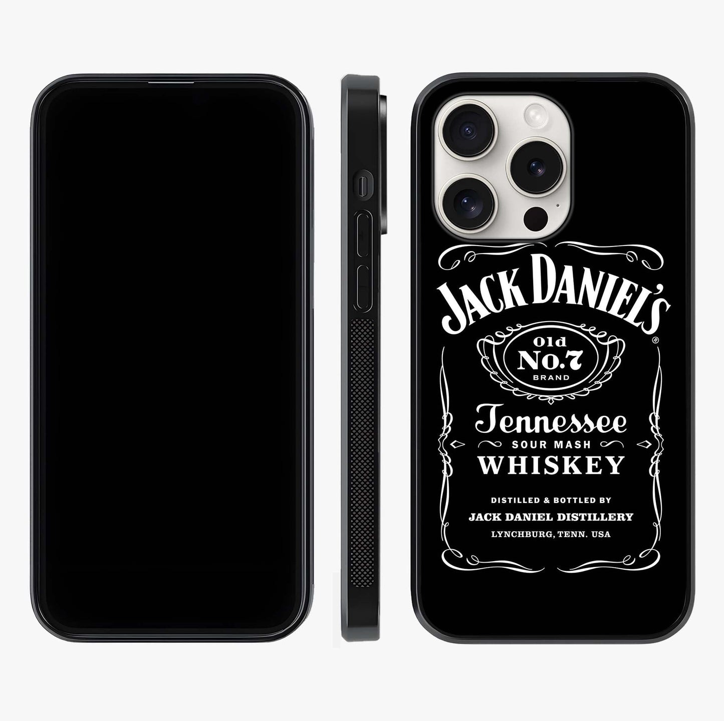 Vintage Whiskey Heritage Glass Case displayed upright for full design visibility and premium finish.