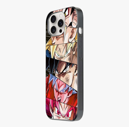 Anime Character Glass Case photographed in natural light showing reflective finish and design depth.